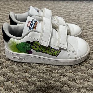 Hulk adidas sneakers size toddler 9